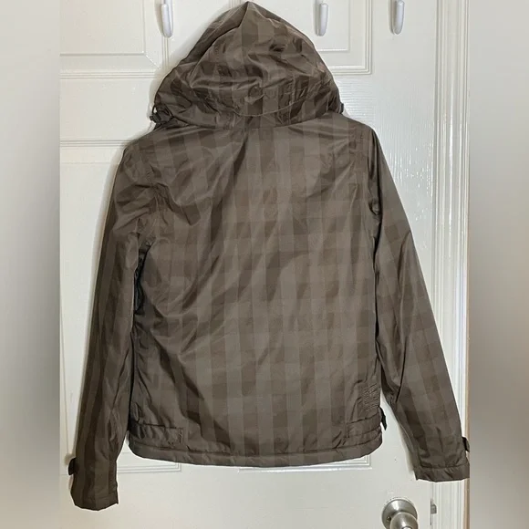 - Burton Duchess Women’s Plaid Brown Jacket Faux Fur XS​​​​​​​​​​​ - Picture 7 of 14